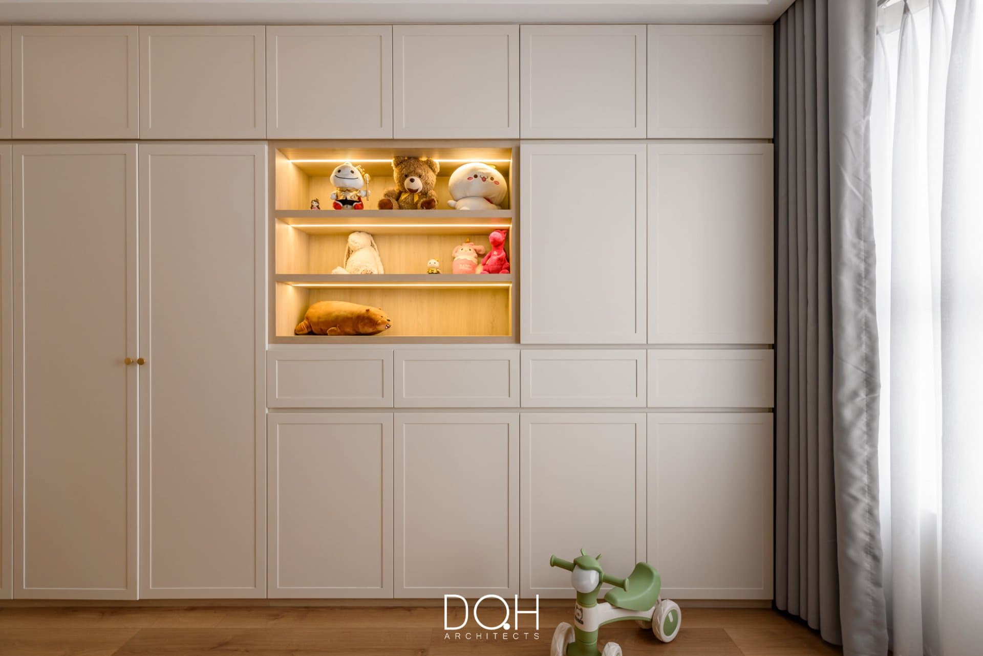 thiết kế sảnh vào căn hộ – dự án Golden Maison